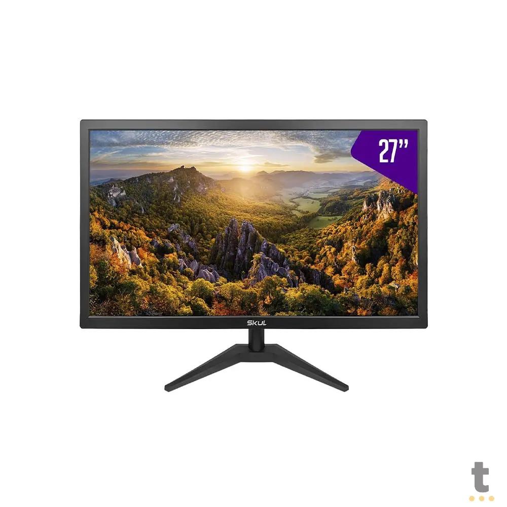 Monitor Led 27 Pols Skul Office Hdmi Vga 5ms - Sm27Msy Truedata